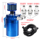 Baffled Oil Catch Can Kit Reservoir Tank with Breather Filter_22